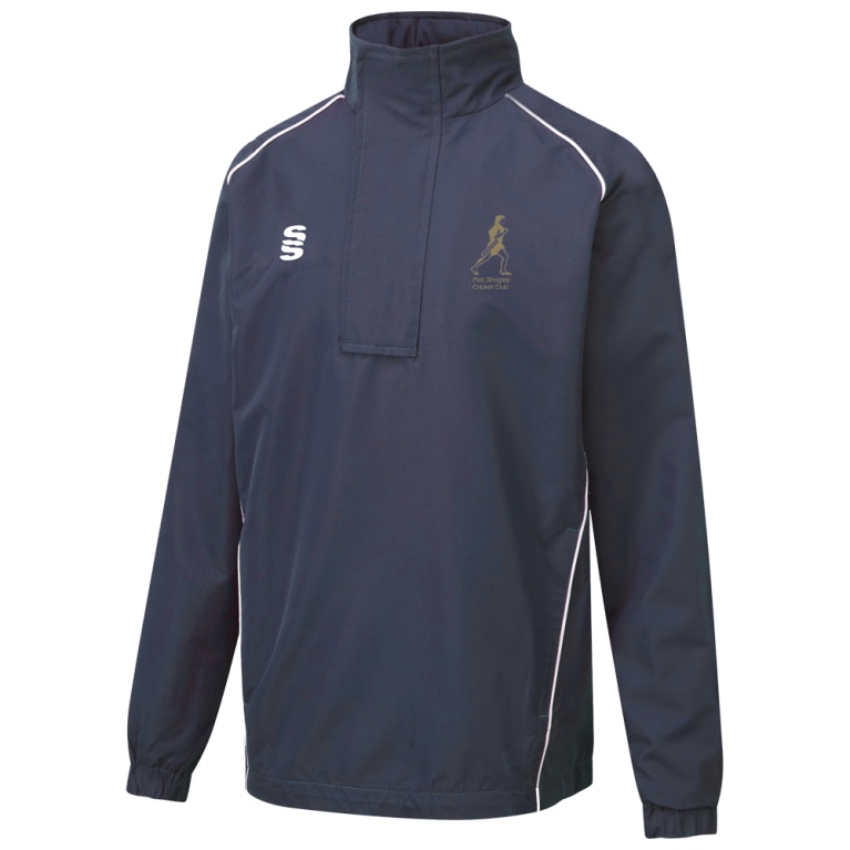 Pott Shrigley CC - Dual Curve 1/4 Zip Rain Jacket